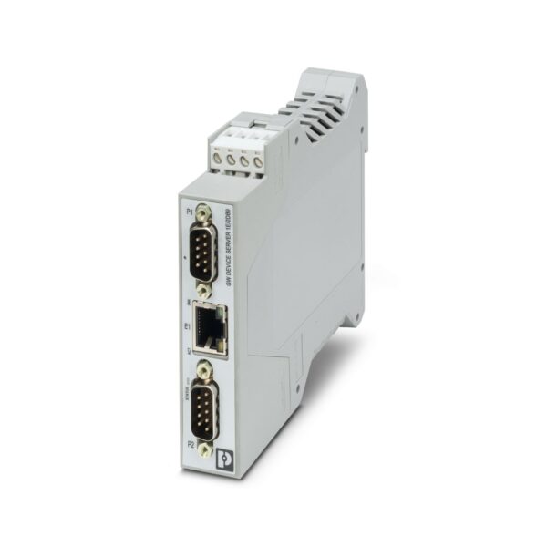GW EIP/MODBUS 1E/2DB9 - Convertidor de interfaces